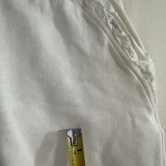 Vtg 80s Ton Sur Ton Sweat Pants Women Size Small/Medium Off-White *yellow stain - Picture 5 of 11